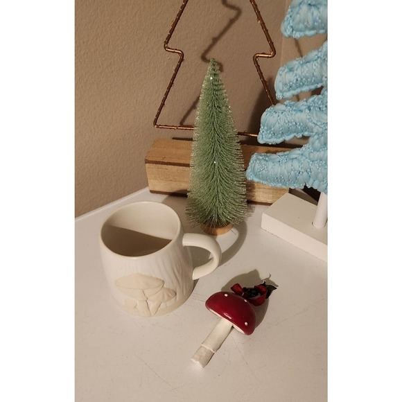 Mushrooms  bundle nwt mug & holiday Christmas all year ornament  decor - Picture 8 of 12
